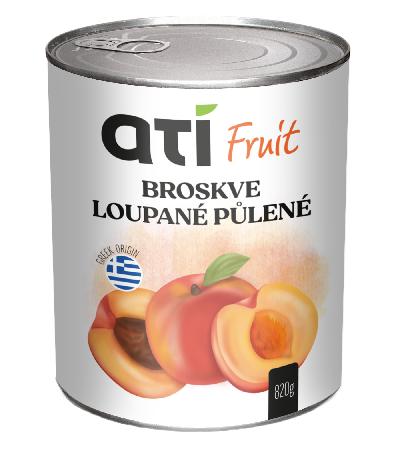 ATI Fruit broskyne lúpané polené