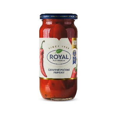 Royal červená pečená paprika
