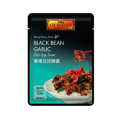 Lee Kum Kee Stir-Fry omáčka s čiernými fazuľemi a cesnakom