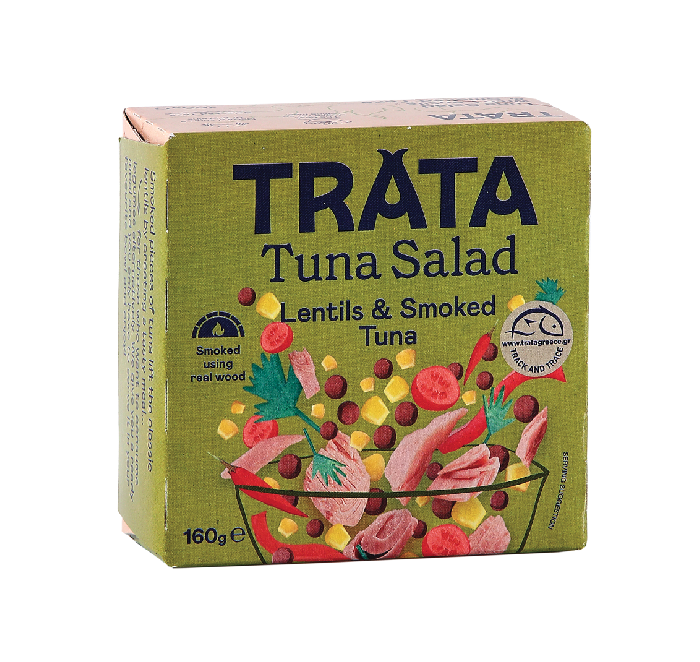 Tuna salad lentils & smoked tuna