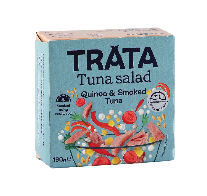 Tuna salad quinoa & smoked tuna