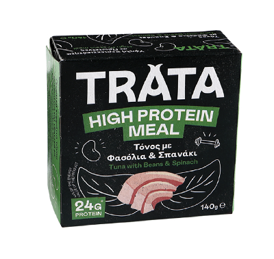 TRATA High Protein Meal Tuniak s fazuľami a špenátom
