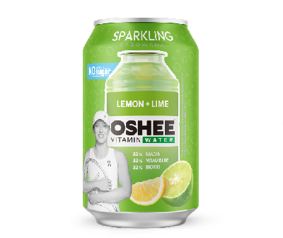 OSHEE Perlivá vitamínová voda Citrón + Limetka