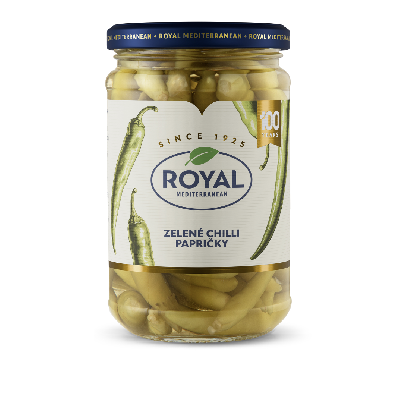 Zelené chilli papričky