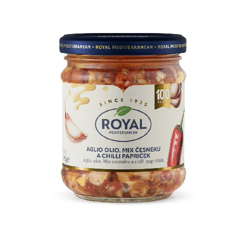 Royal mix chilli papričiek a cesnaku v oleji