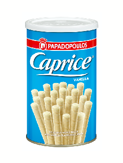 Caprice Vanilla plnené trubičky