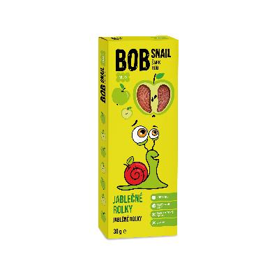 Slimák Bob jablčné rolky