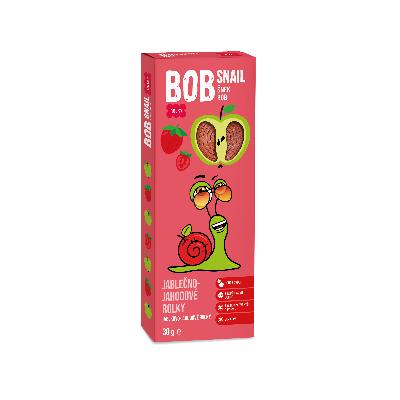 Slimák Bob jablkovo-jahodové rolky