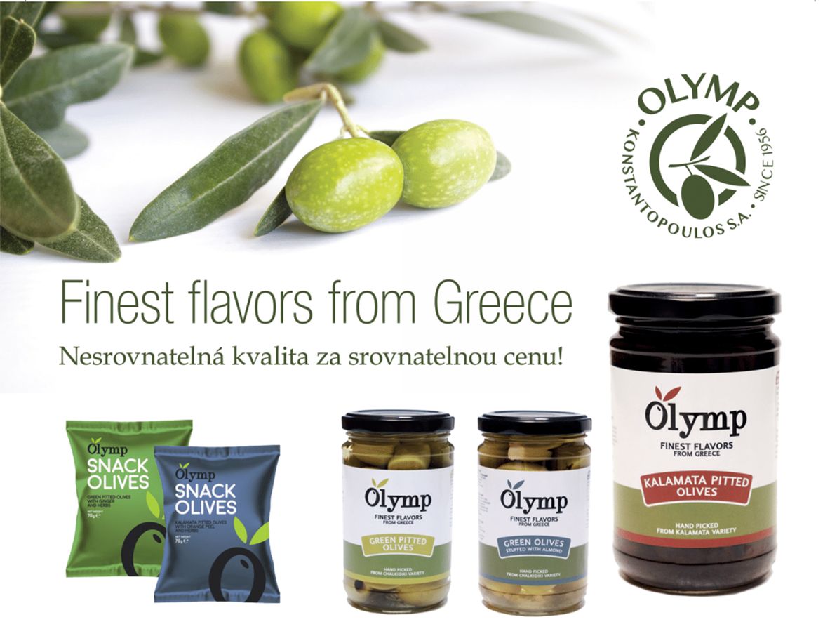 Greek olives Olymp