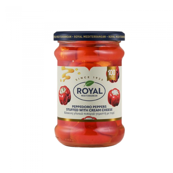 Royal Červené papričky plněné sýrem Peppedoro