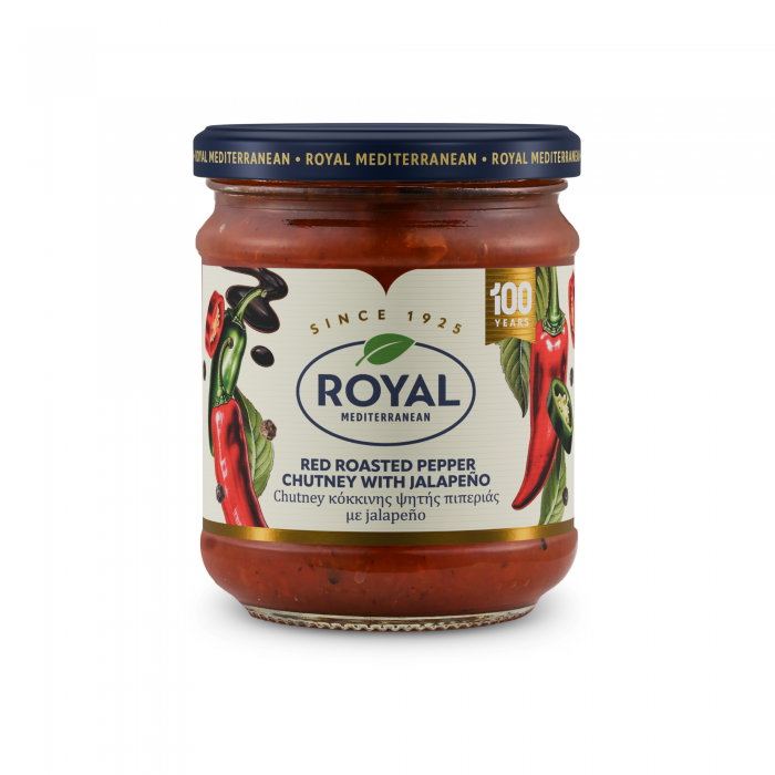 Royal Chutney z pečenej červenej papriky s jalapeno
